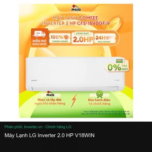 Máy Lạnh LG Inverter 2.0 HP V18WIN