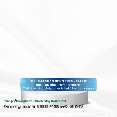 Samsung Inverter 236 lít RT22M4032BY/SV