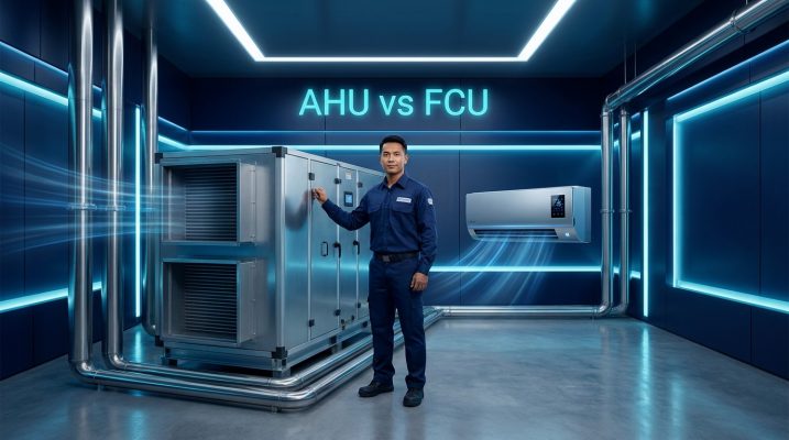 AHU vs FCU: So Sánh 6 Tiêu Chí Giúp Chọn Đúng Hệ Thống HVAC